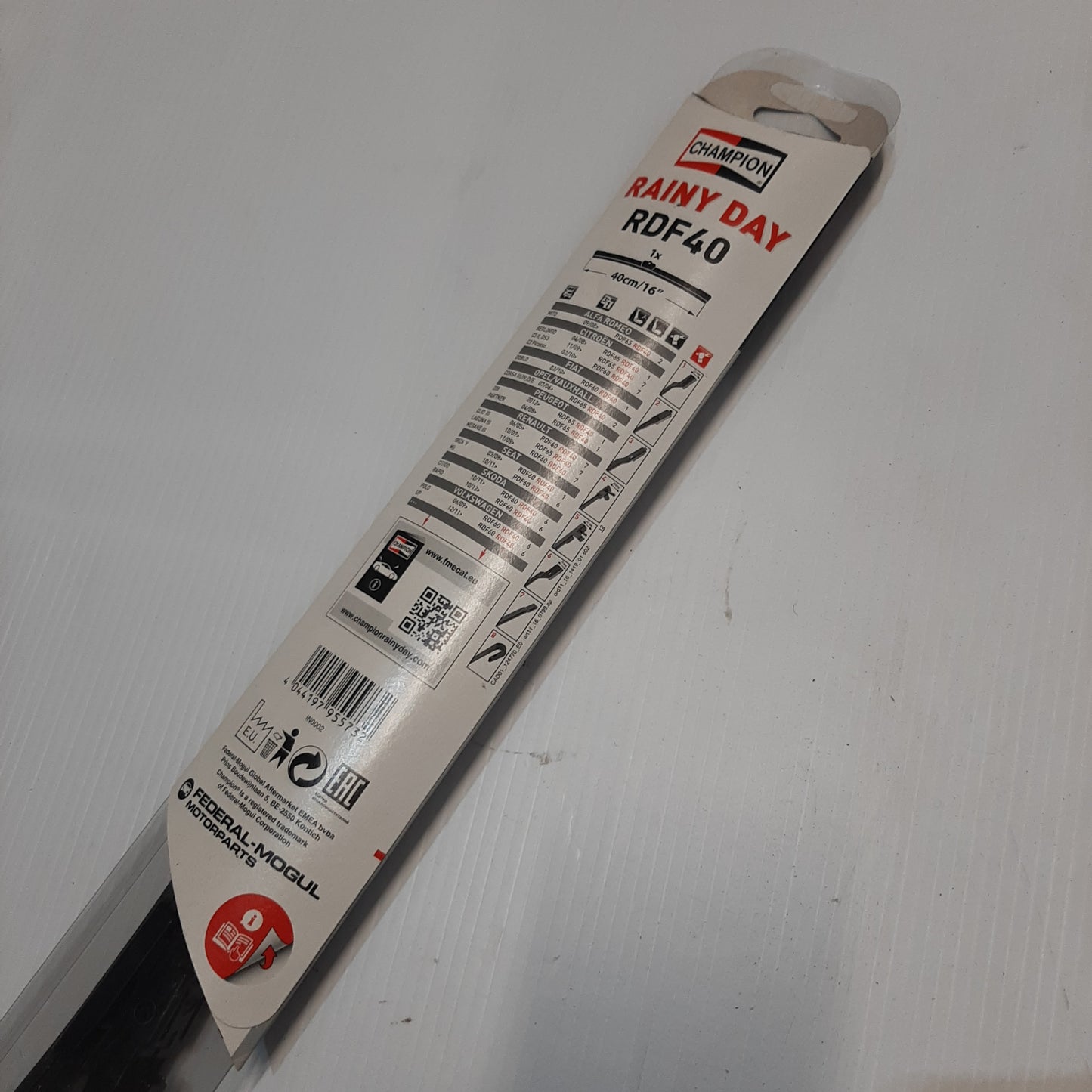 Champion Rainy Day RF40 - 16" Wiper Blade for Fiat / Citroen / SEAT | 59137892