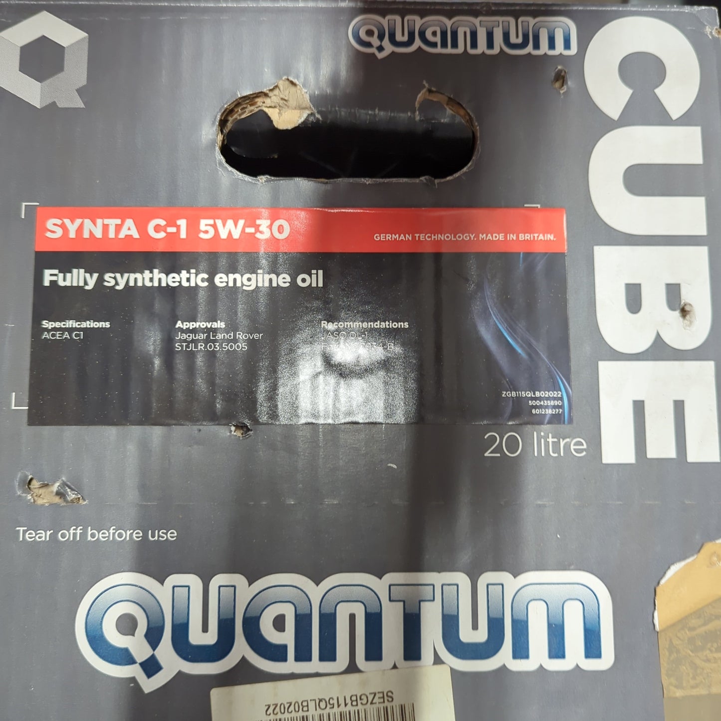 Genuine SEAT Synta C1 20L | ZGB115QLB02022