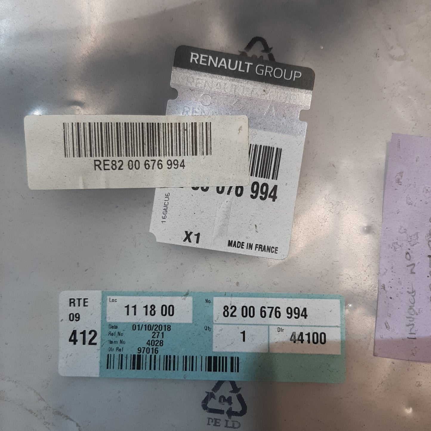 Genuine Renault Surround Tail X62 | 82 00 676 994