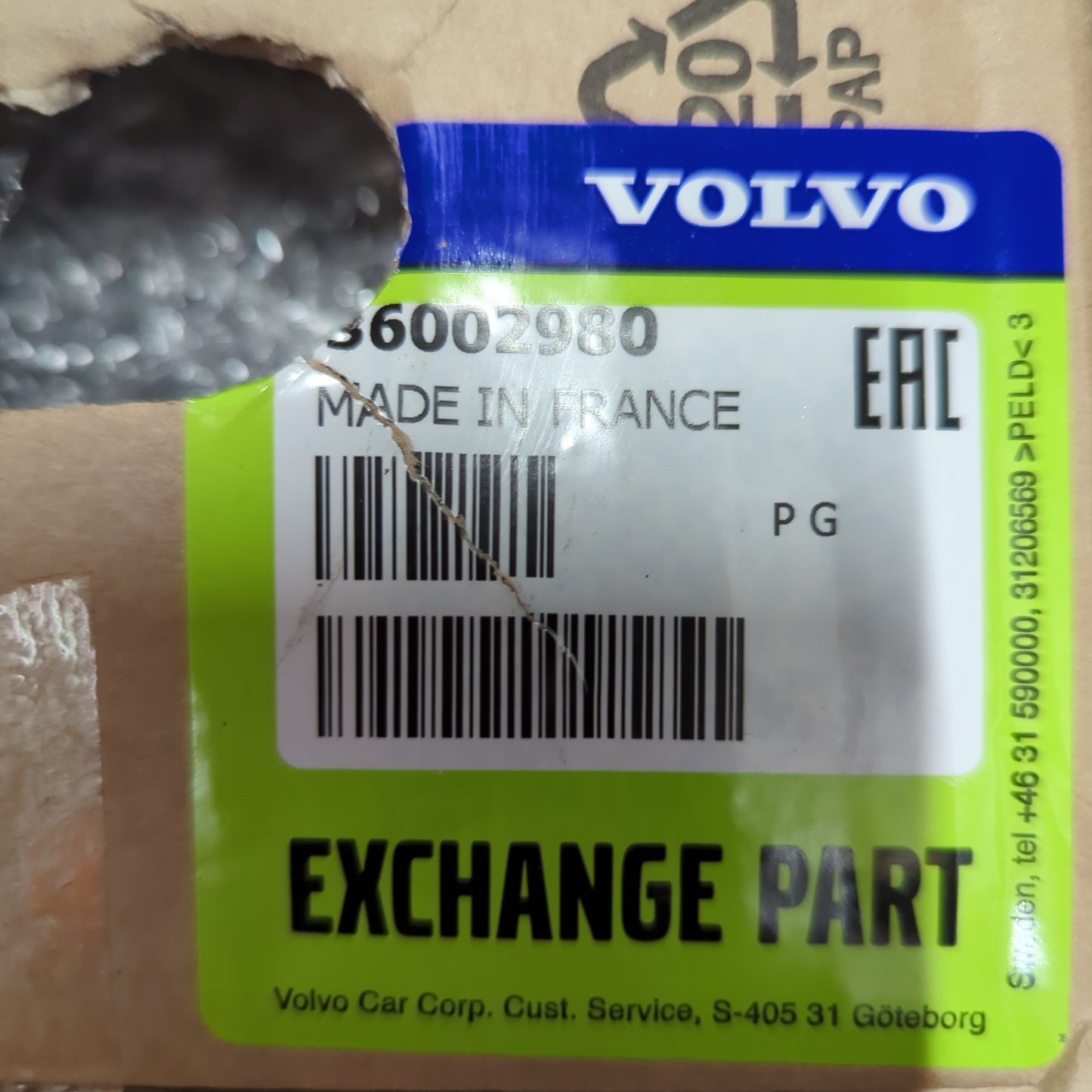 Genuine Volvo Starter Motor, Exc | 36002980