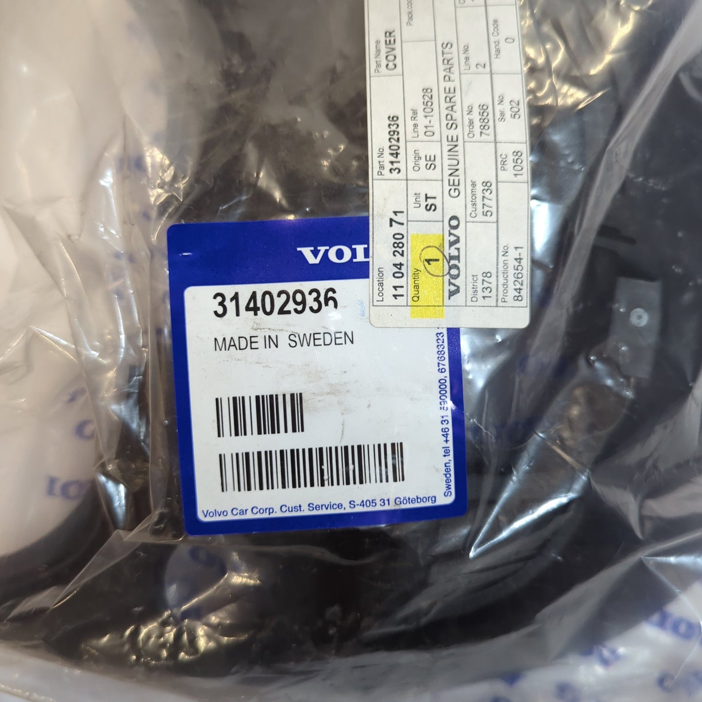 Genuine Interior Rear View Mirror Cover - Volvo V90 2016-2023 | 31402936