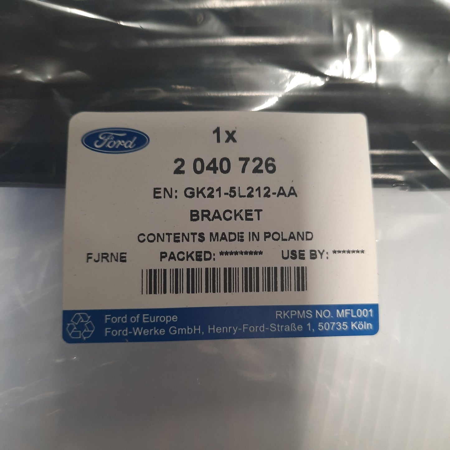 Genuine Ad Blue Tank Bracket - Ford Transit | 2040726