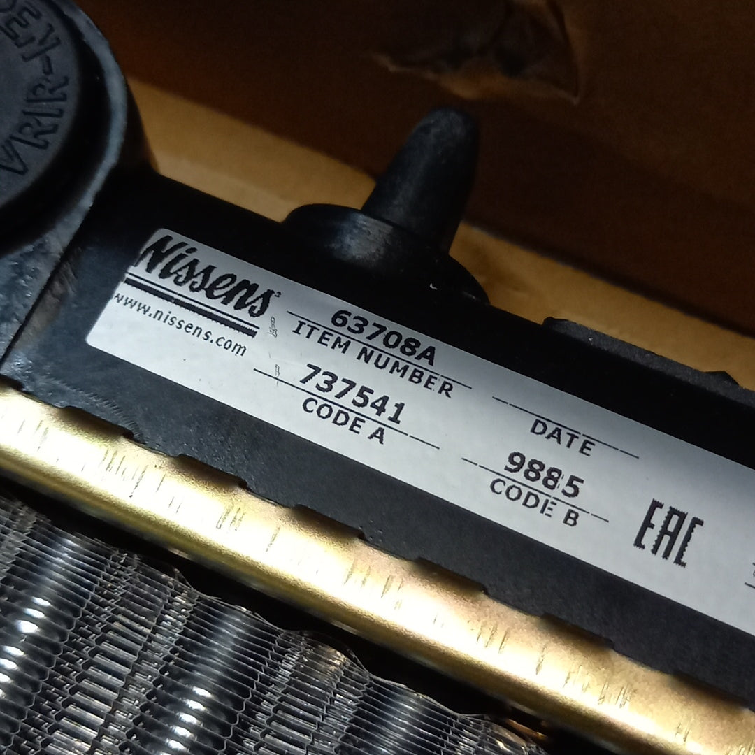 Nissens - Coolant Radiator - Peugeot 206 | 63708A