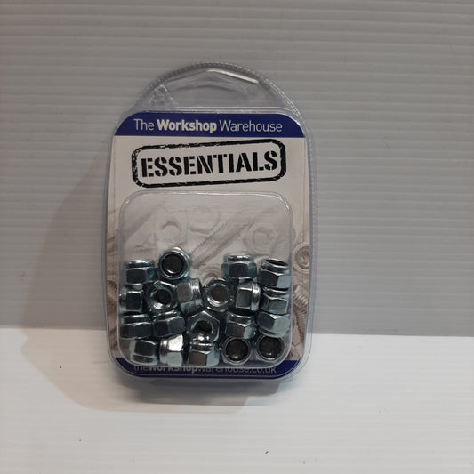 Everyday Essentials - 20x Nylon Lock Nuts M8 | YHNN22