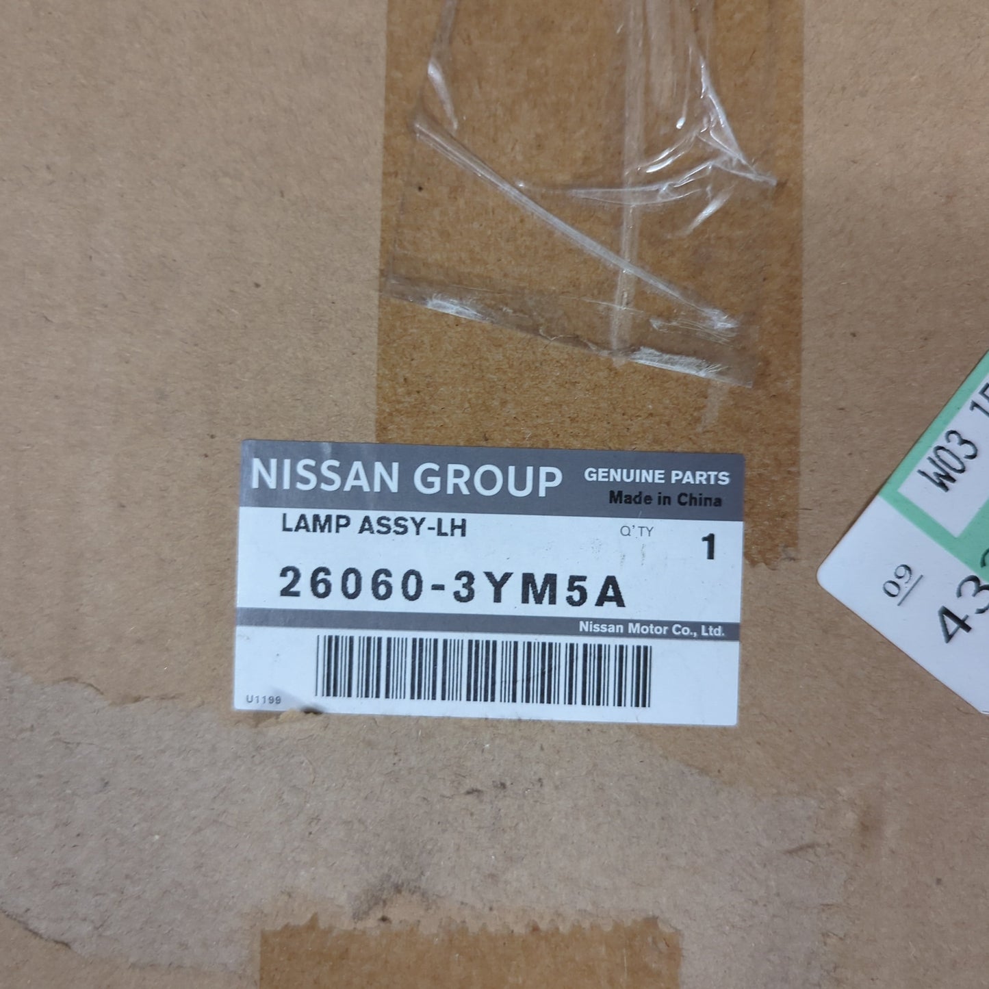 Genuine Left Headlamp Assembly - Nissan Juke 2014-2018 | 260603YM5A
