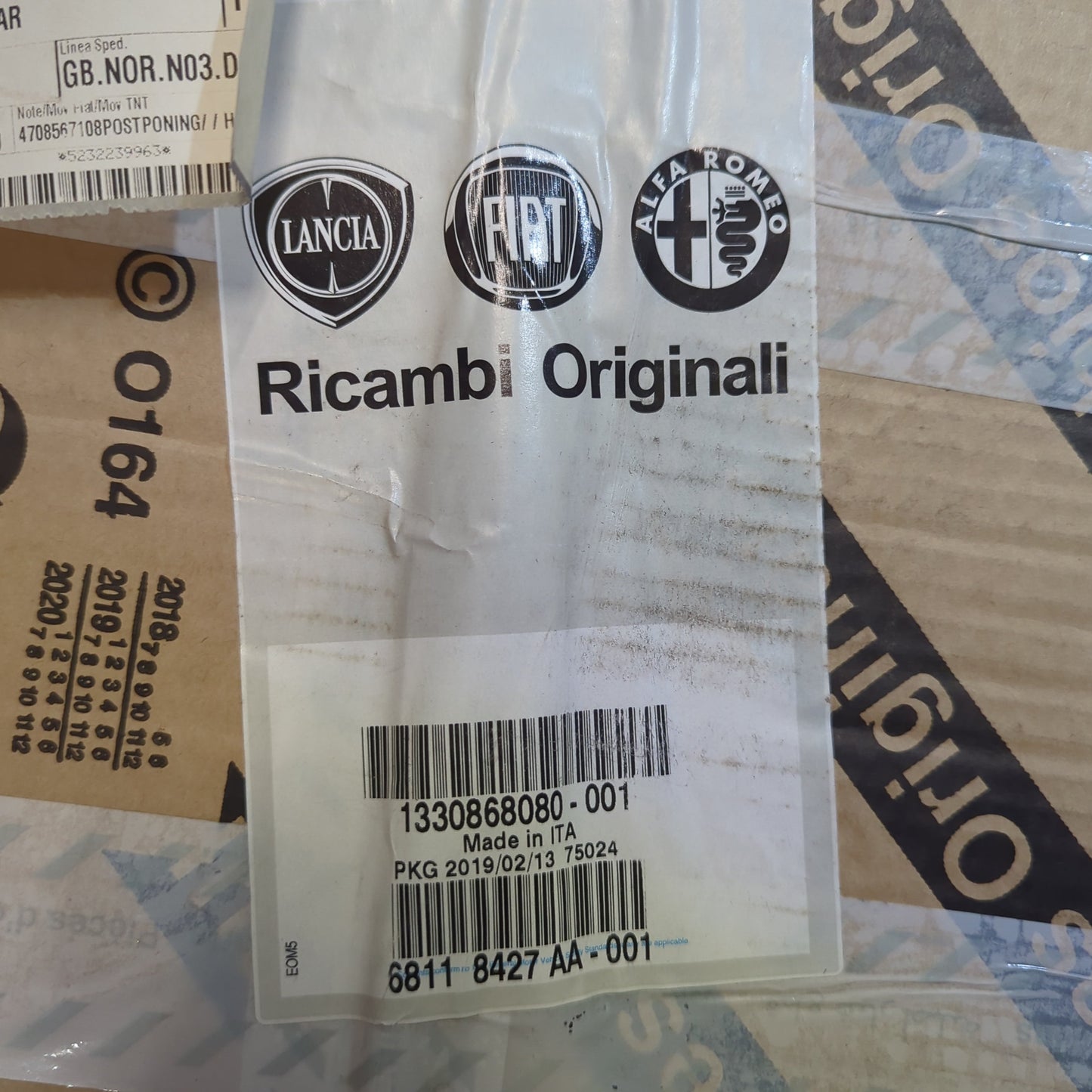 Genuine Front Suspension Right Pillar - Fiat Ducato 2001-2011 | 1330868080
