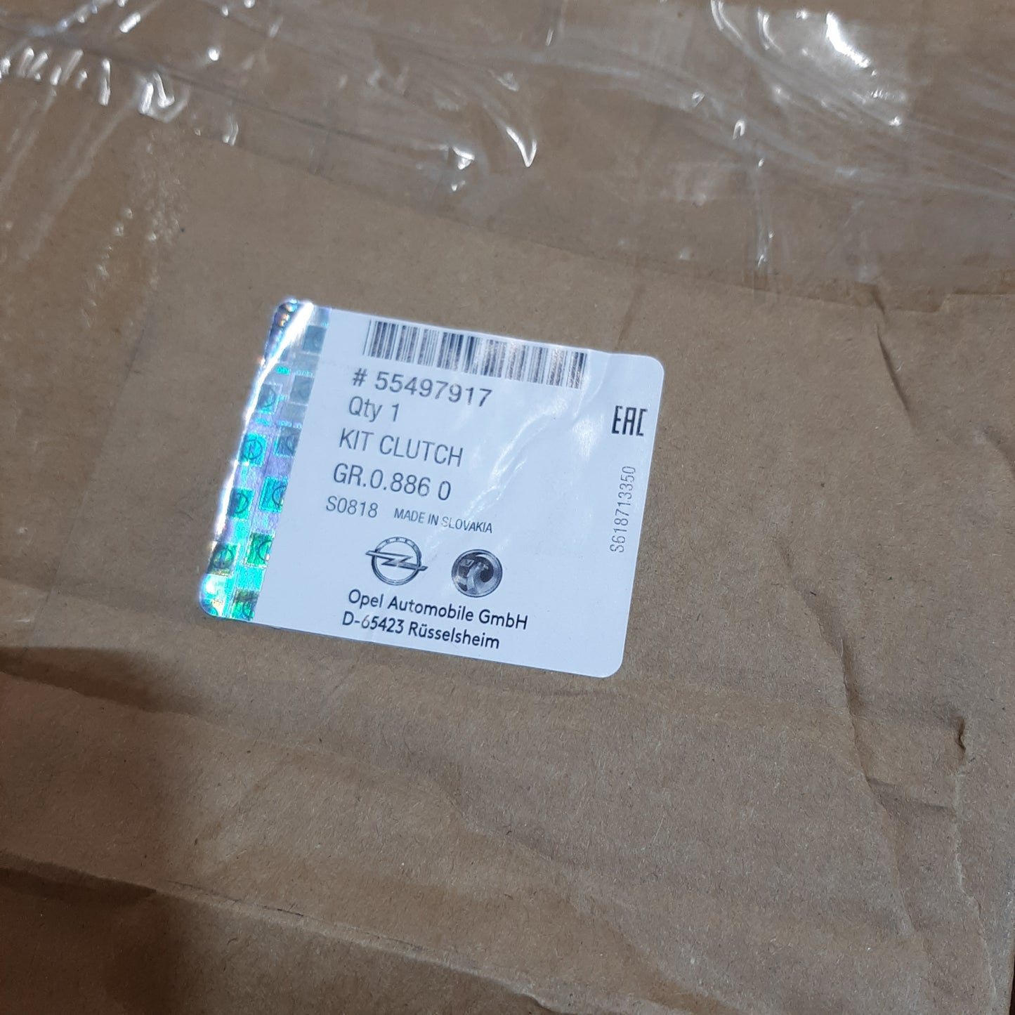 Genuine Clutch Kit - Vauxhall Insignia / Zafira 2.0 | 55497917