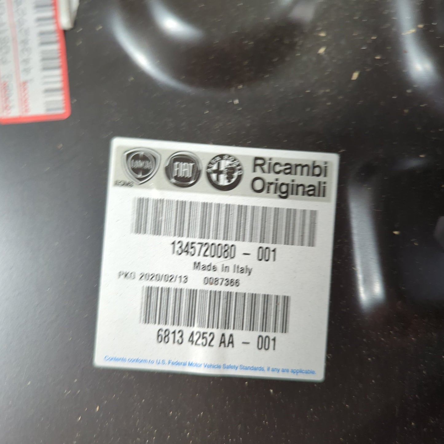 Genuine Fiat Metal Covering | 1345720080