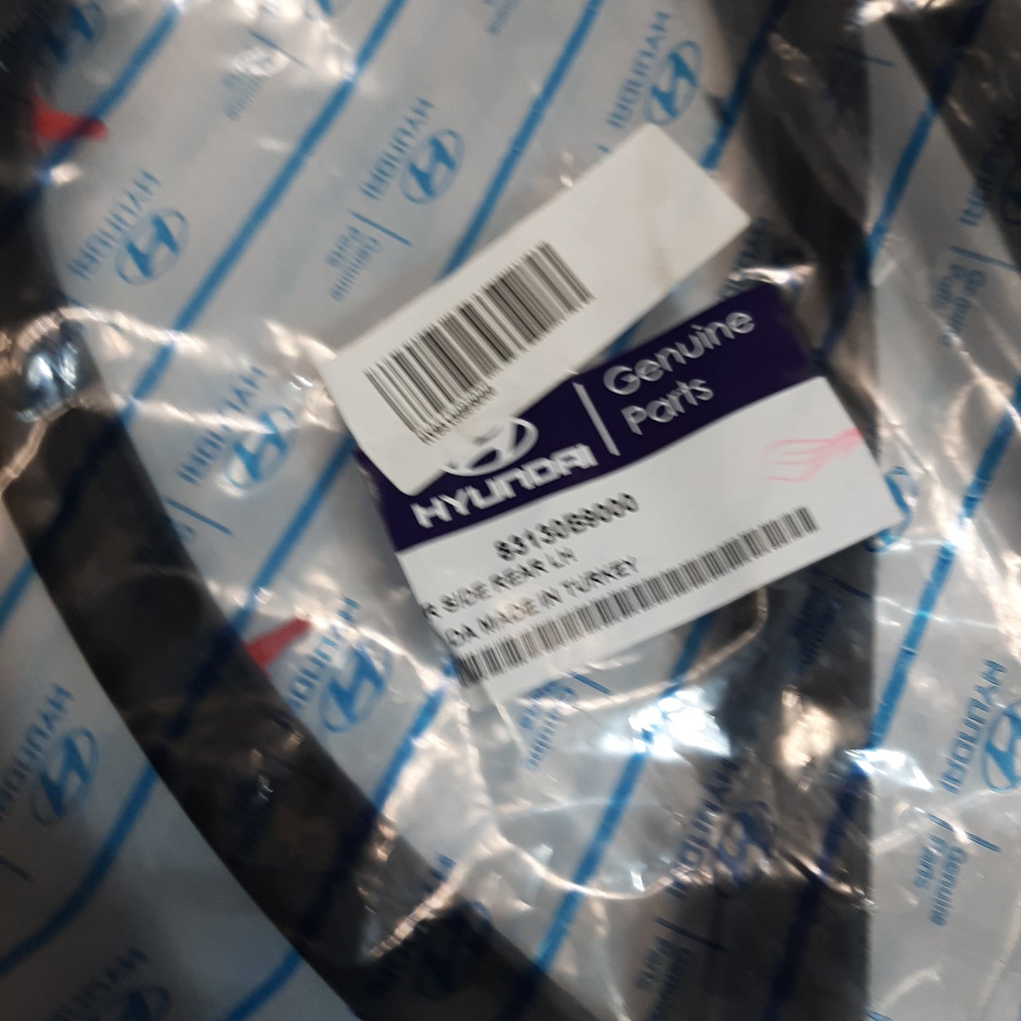 Genuine Hyundai W/Strip Assy-Rr Dr S | 83130B9000