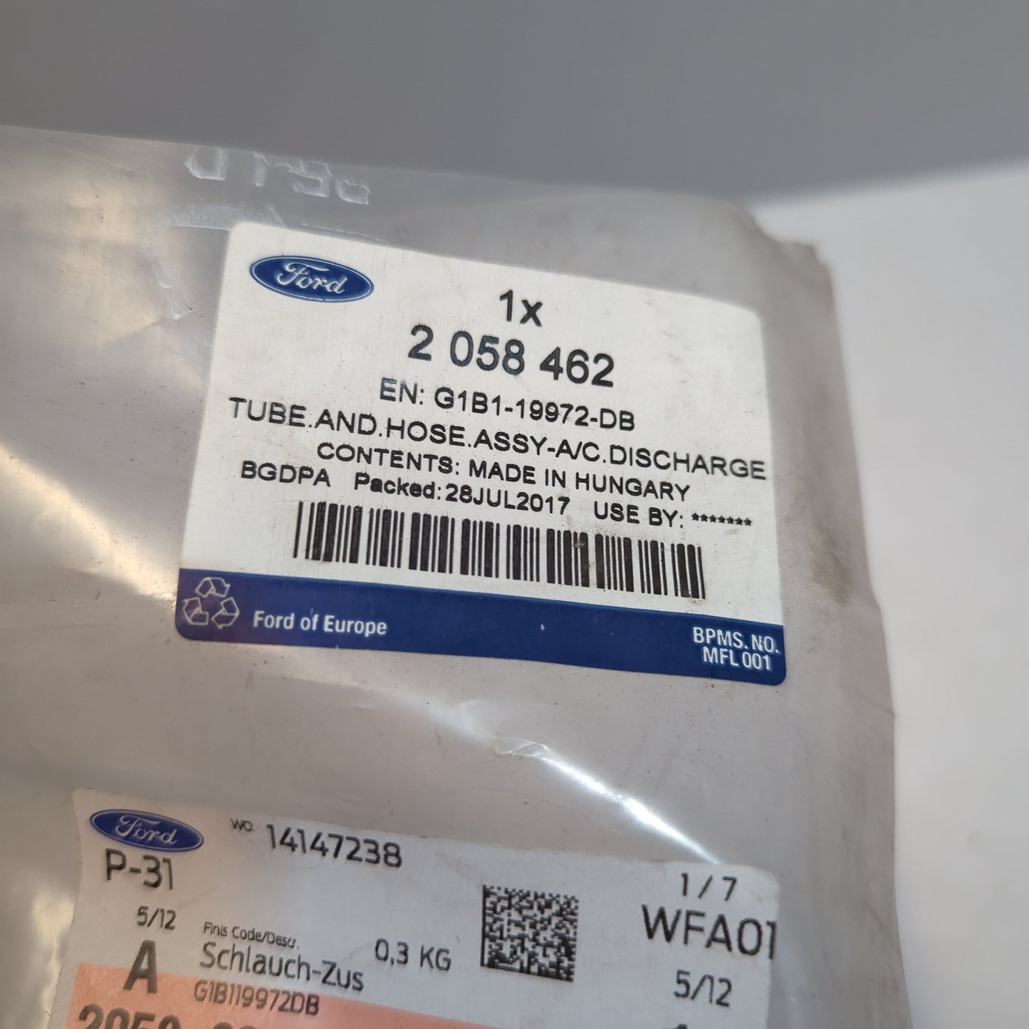 Genuine Ford Tube Assy | 2058462