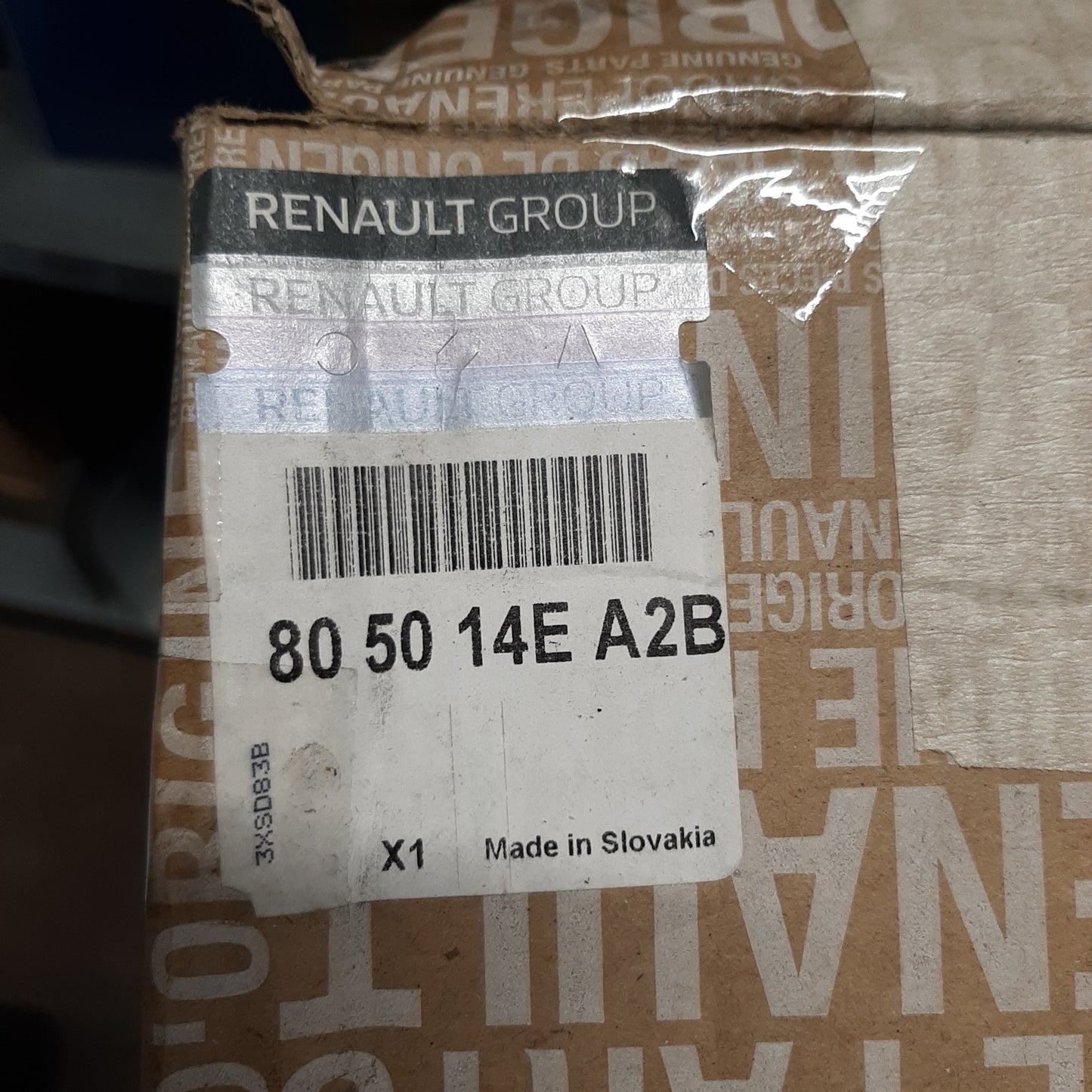 Genuine Renault Lock & Rc Assy-Fr | 80 50 14E A2B