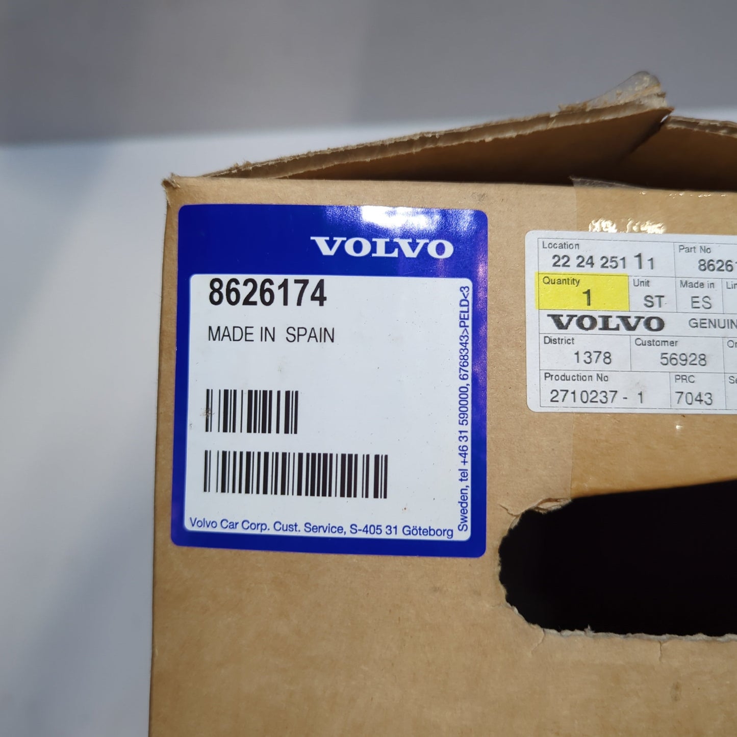 Genuine Right Rear View Mirror - Volvo XC90 -2014 | 8626174
