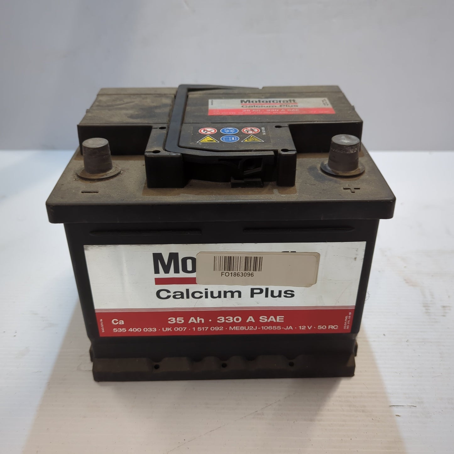 Motorceaft - Calcium Plus Battery 35AH 330 A SAE - Ford | 1863096
