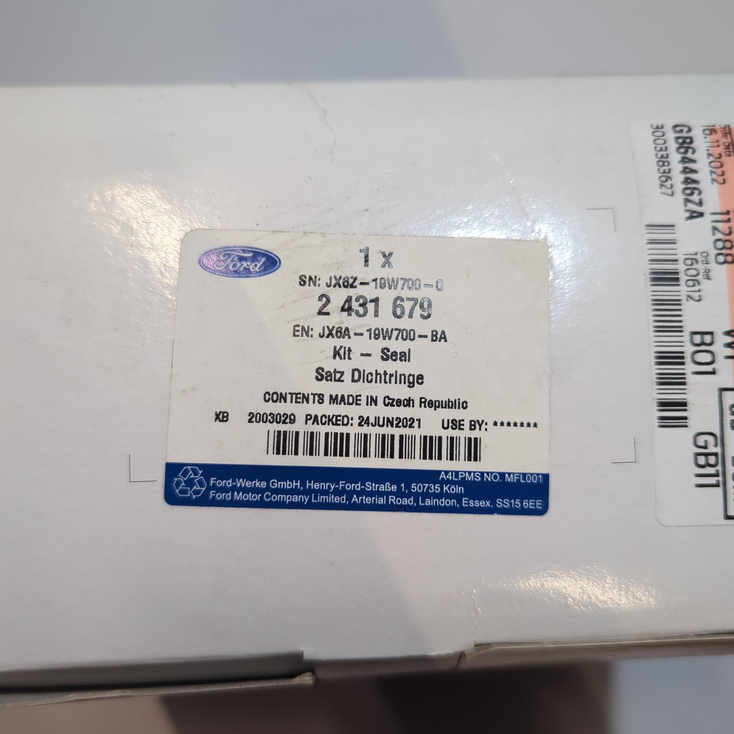 Genuine Ford Kit - Seal | 2431679