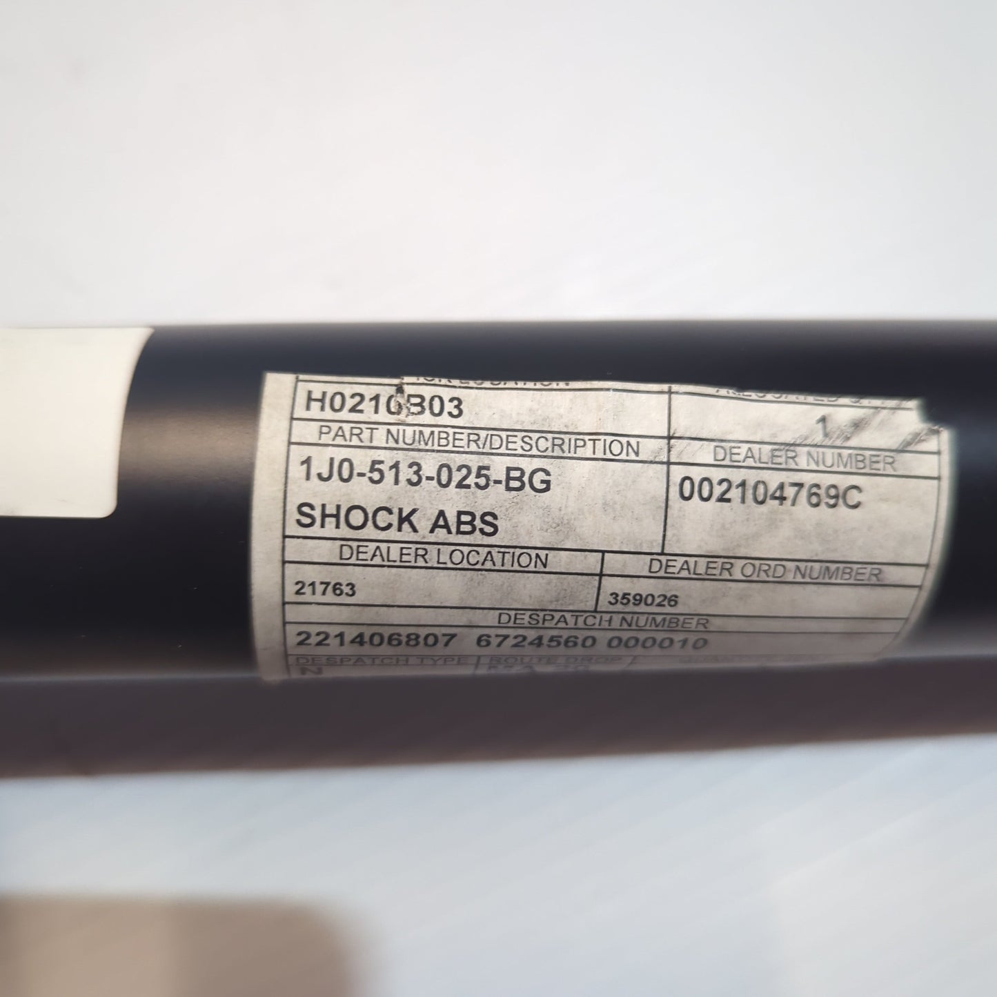 Genuine SEAT Shock Abs | 1J0513025BG