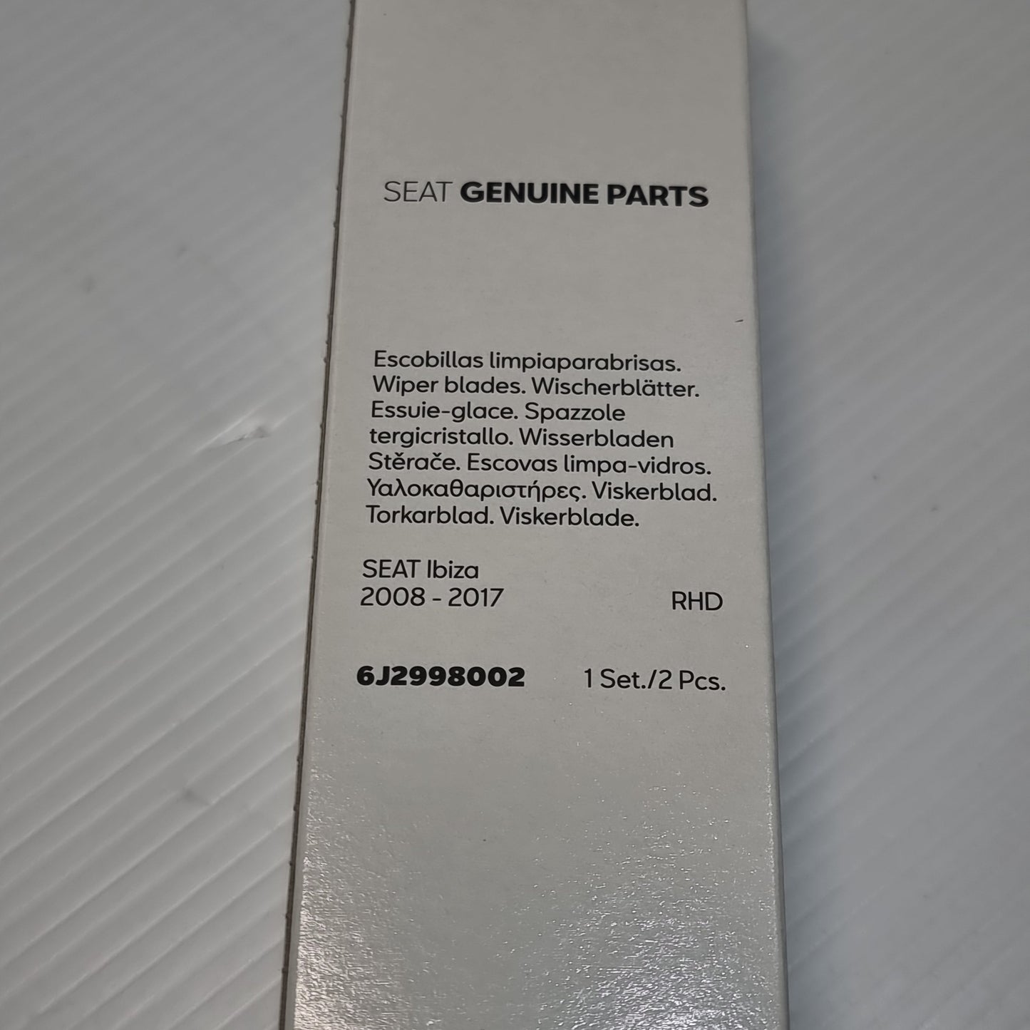 Genuine SEAT Wip. Blade | 6J2998002