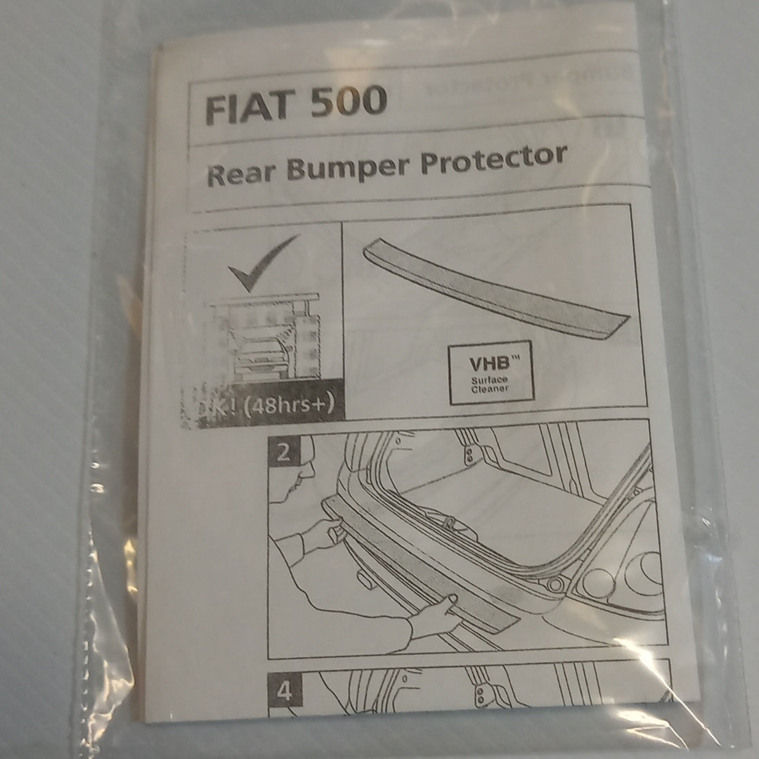 Genuine Rear Bumper Guard - Fiat 500 | 59137941