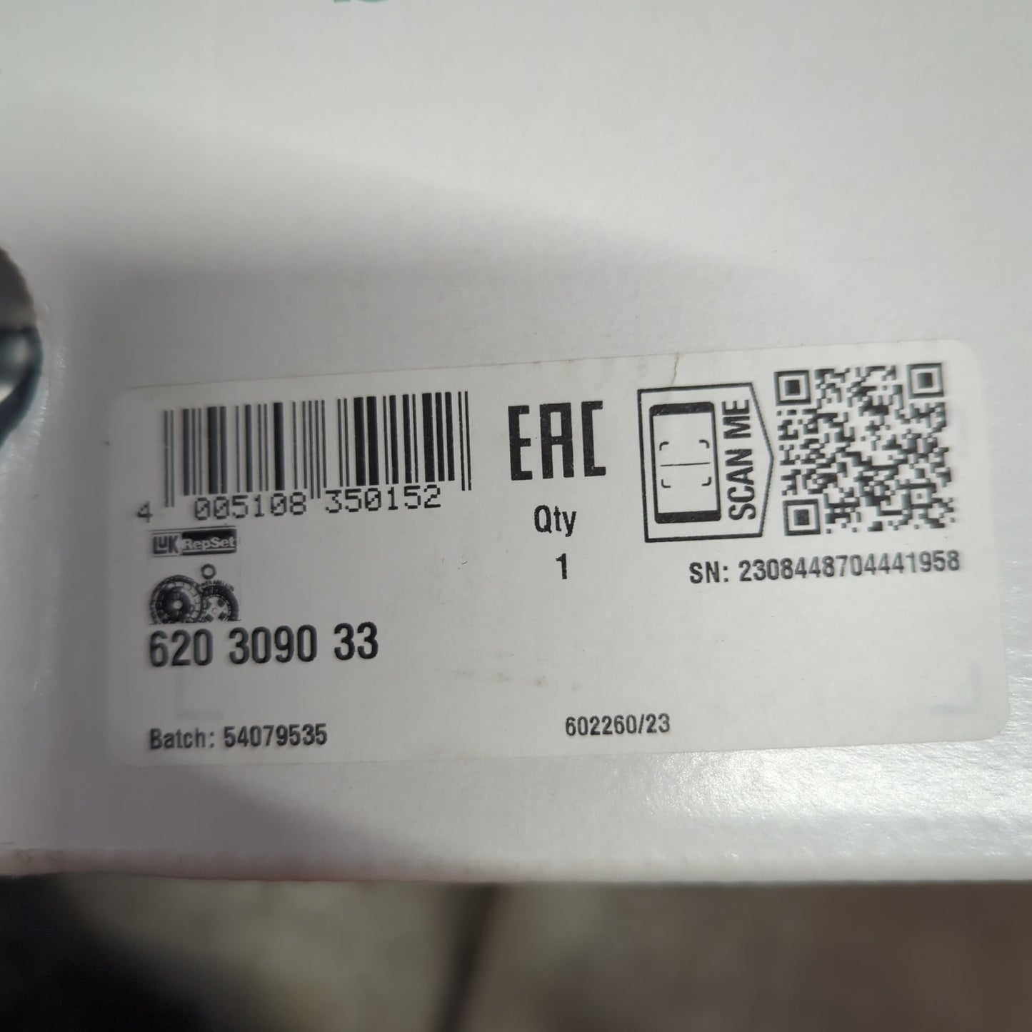 INA 2 Piece Clutch Kit | 620309033