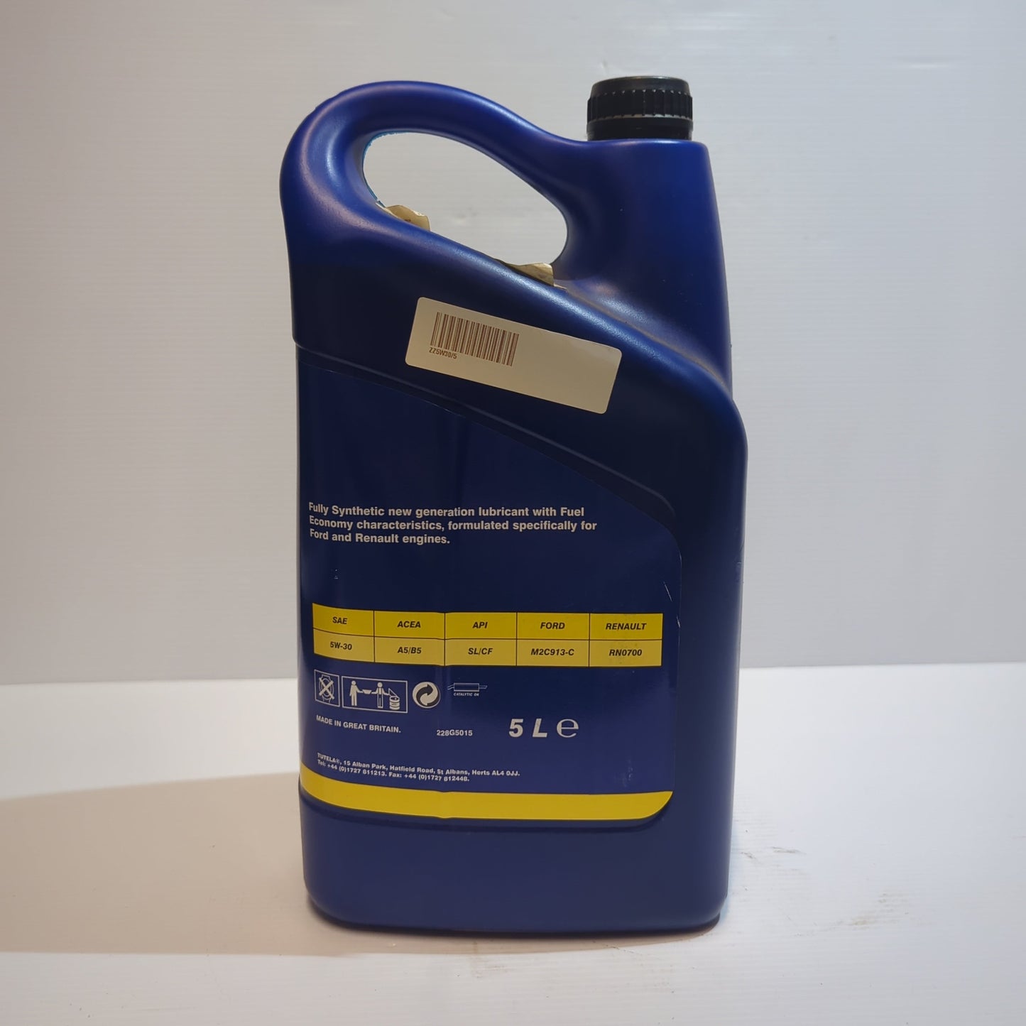 Petronas Tutela Silverstone 5W30 Oil - 5Litre | 5W30/5