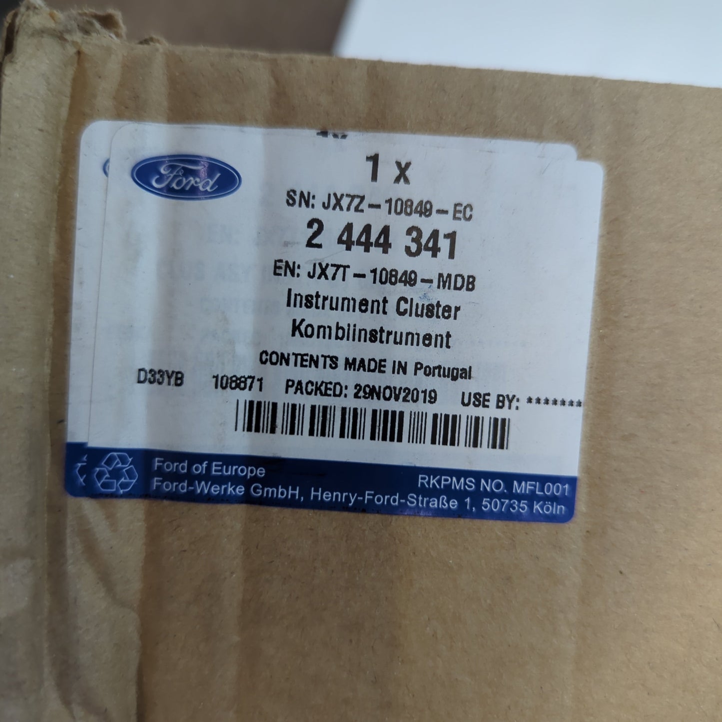 Genuine Ford Instrument Cluster | 2444341