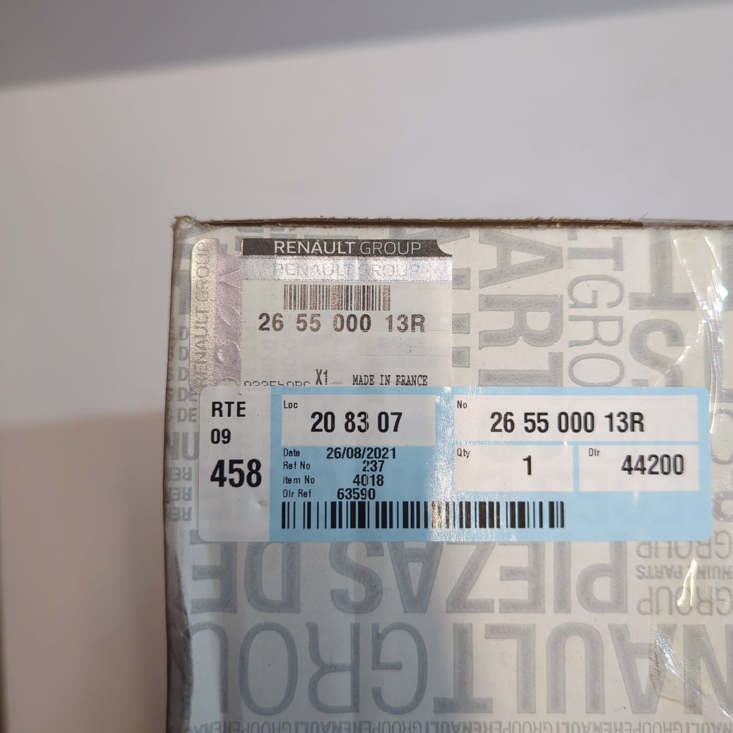 Genuine Renault Light Rhr  X95 | 26 55 000 13R