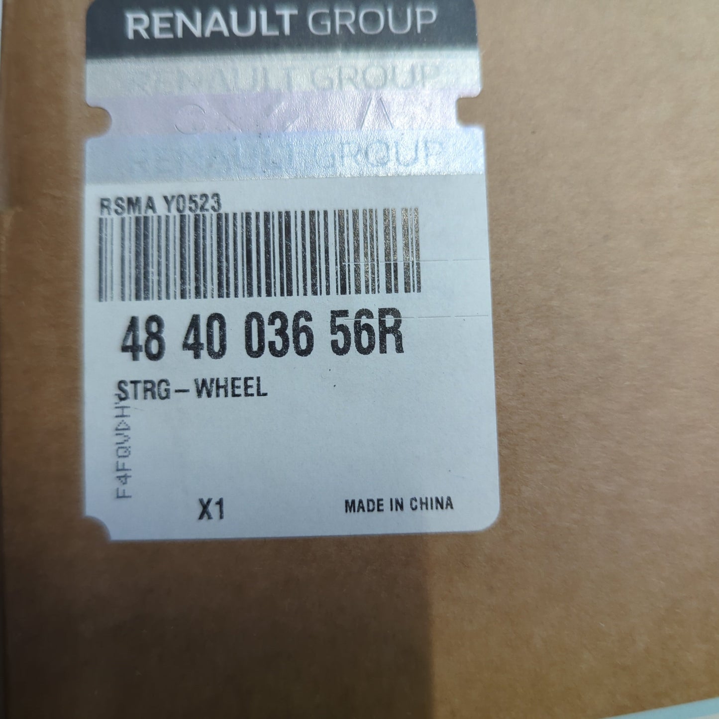 Genuine Renault Strg-Wheel | 48 40 036 56R