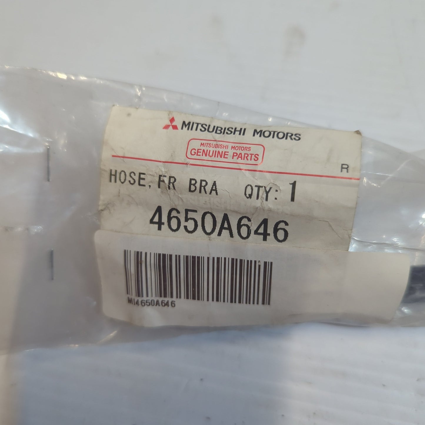 Genuine Mitsubishi Hose,Fr Brake,Rh | 4650A646