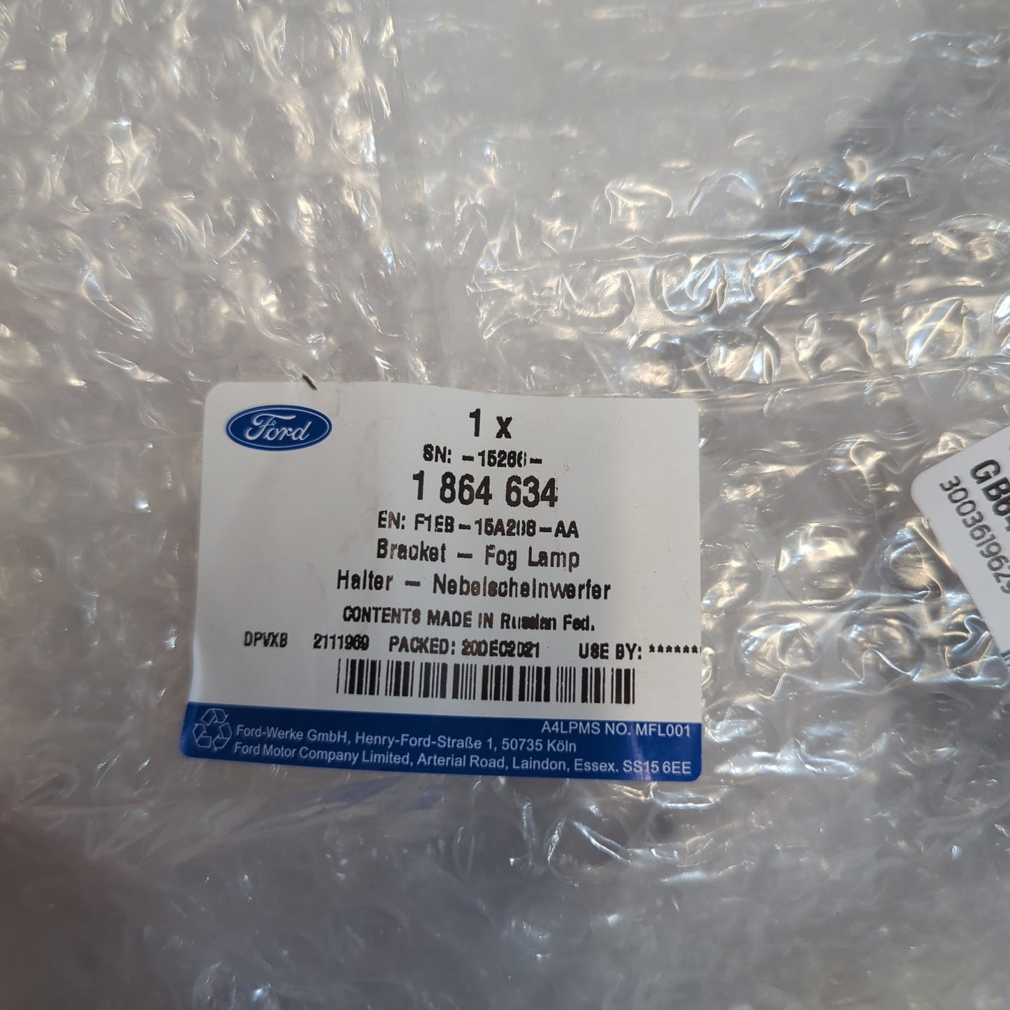 Genuine Ford Bracket - Fog Lamp | 1864634