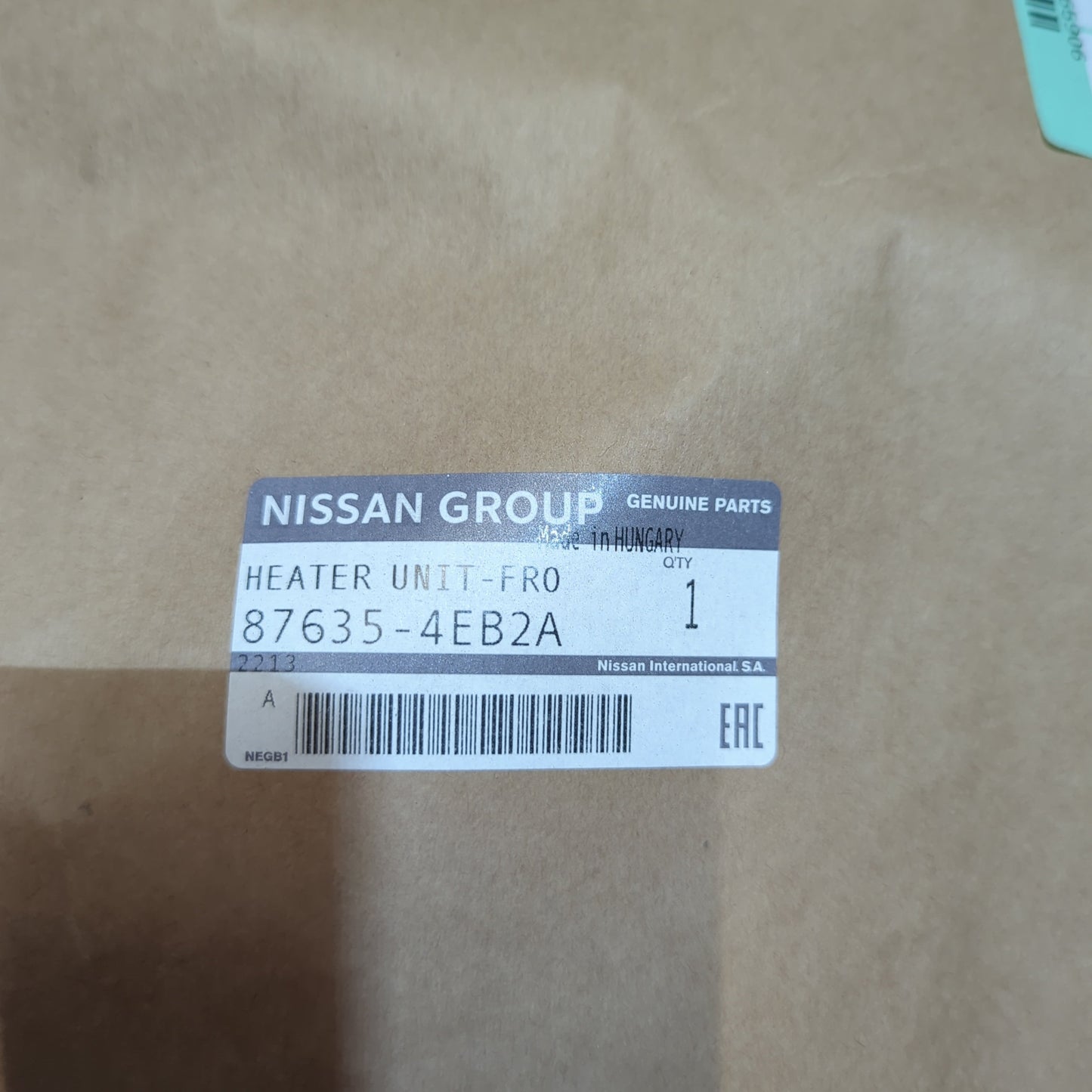 Genuine Nissan Heater Unit-Fro | 876354EB2A