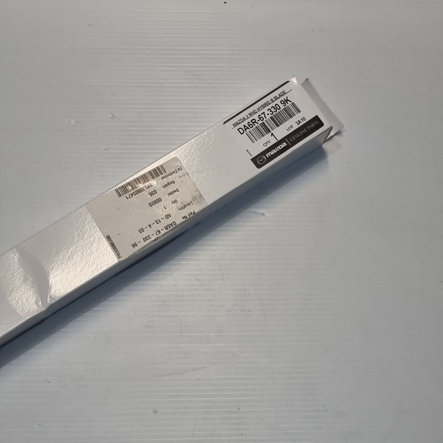 Genuine Set Front Wiper Blades - Mazda 2 | DA6R67330 9K