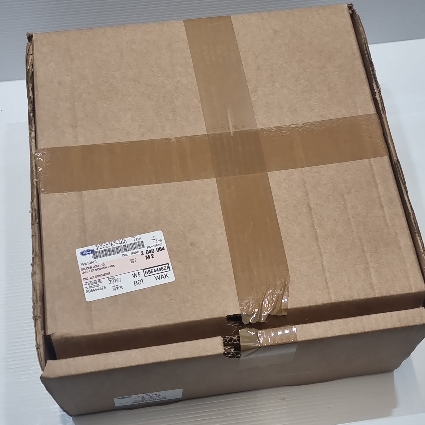 1x Genuine Rear Brake Disc - Ford Transit | 2040064