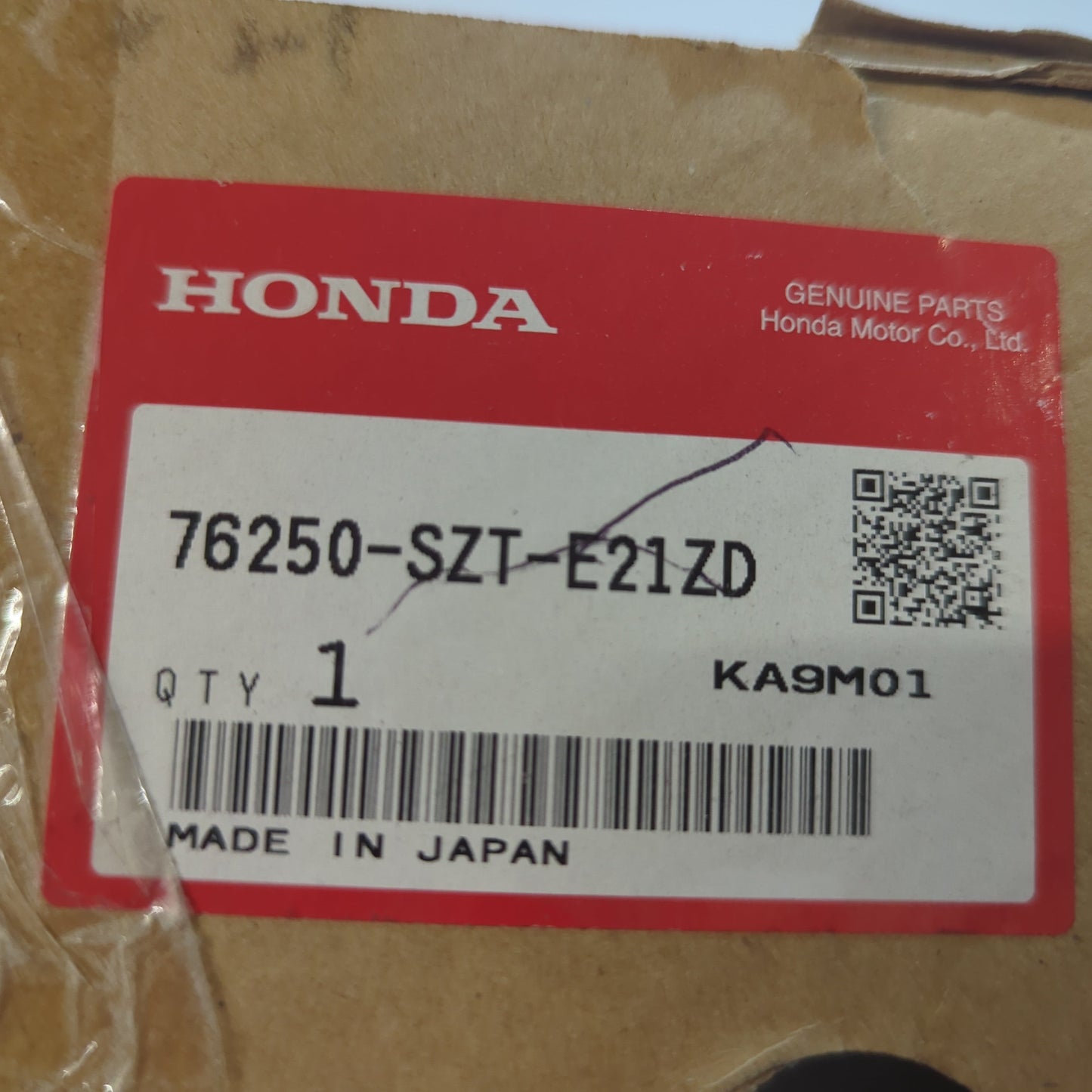 Genuine Heated Left Rear View Mirror - Honda CR-Z | 76250SZTE21ZD