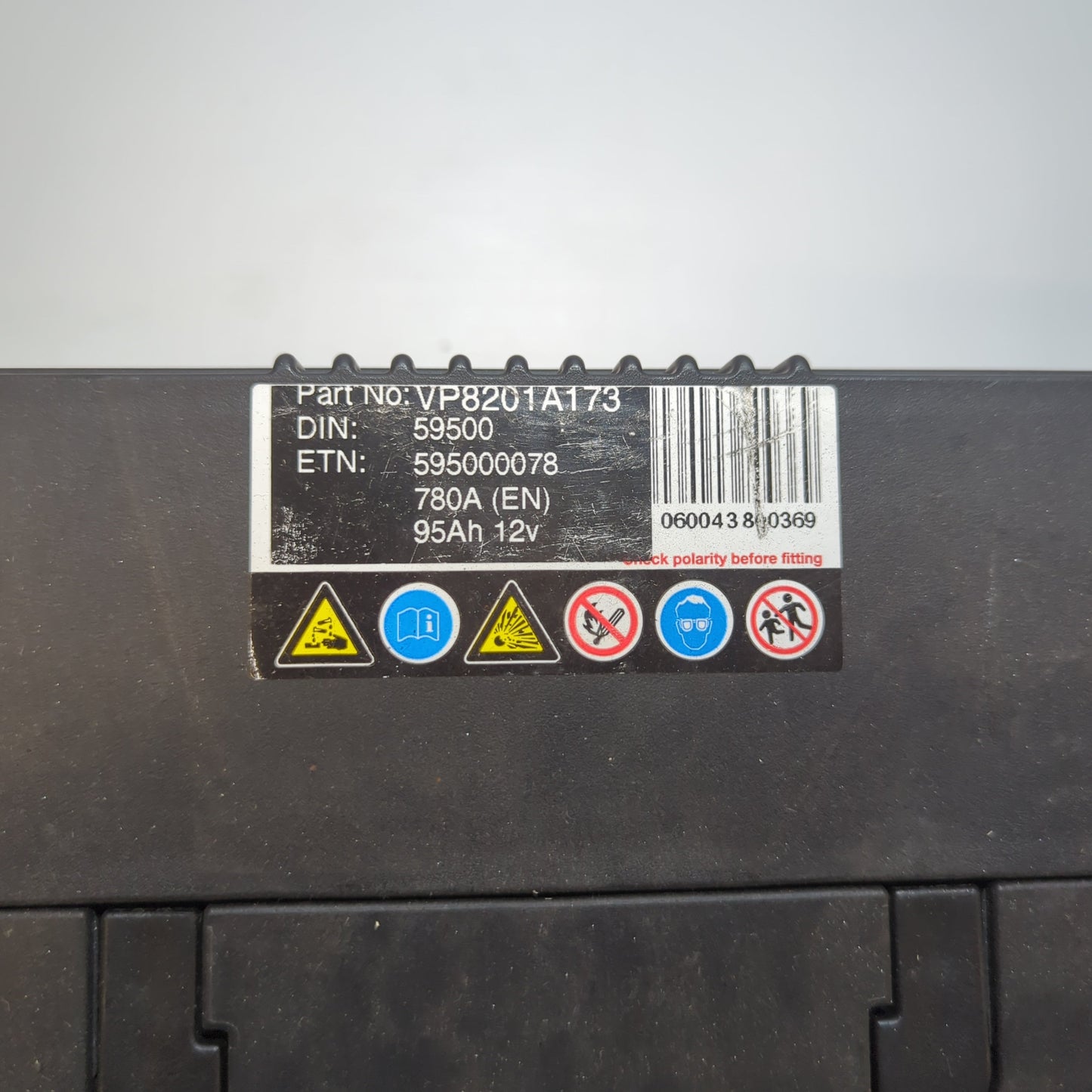 Genuine Mitsubishi Battery As&G Diesel | VP8201A173