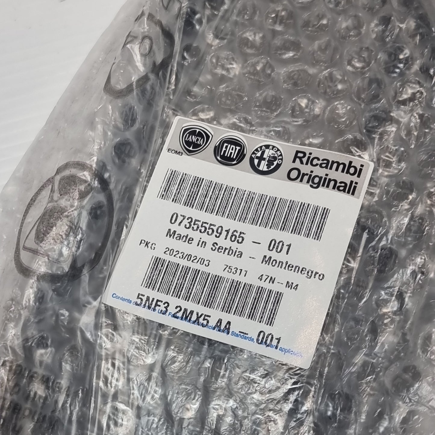 Genuine Pillar Door Trim - Fiat 500L | 735559165