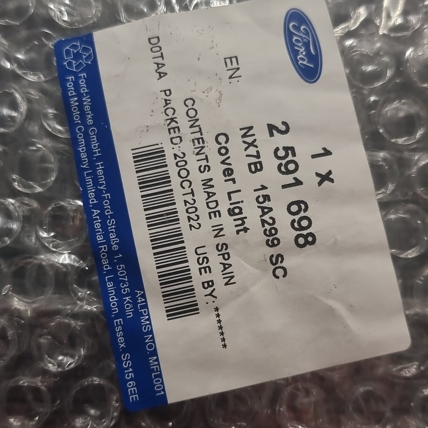 Genuine Ford Bracket - Fog Lamp | 2591698