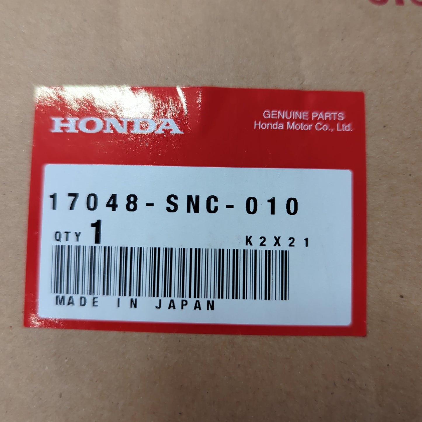 Genuine Fuel Filter Set - Honda Civic 2006-2012 | 17048SNC010