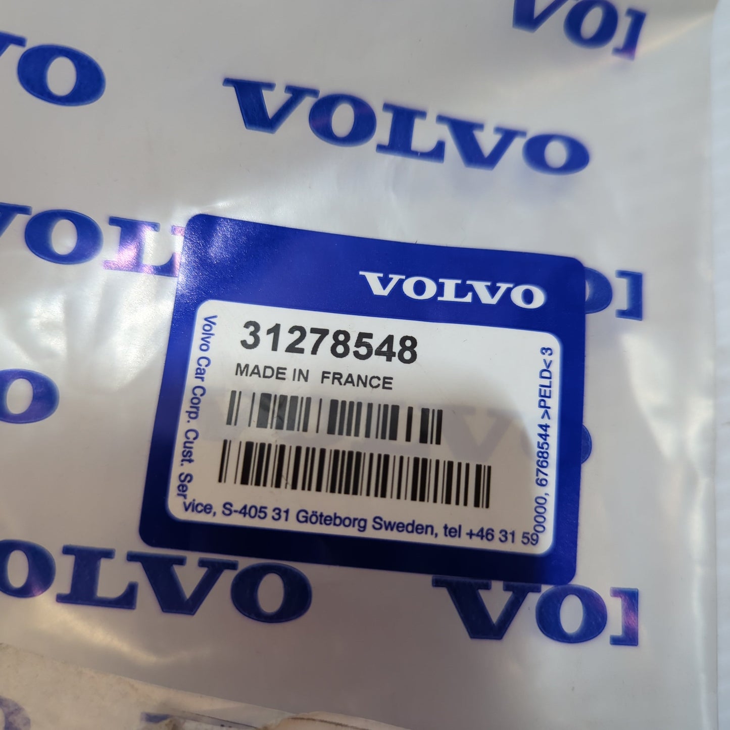 Genuine Rear Right Door Weatherstrip - Volvo V40 2012-2020 | 31278548