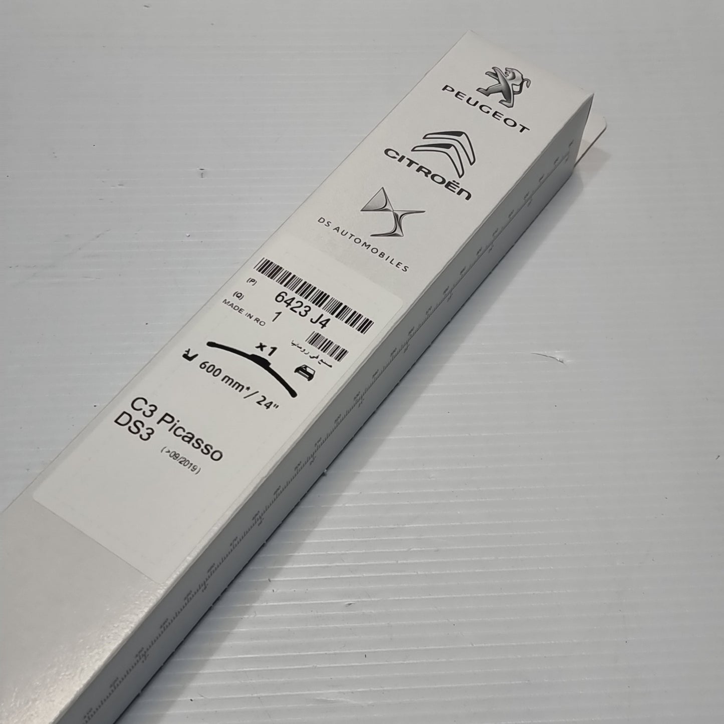 Genuine 24" Flat Wiperblade - Citroen C3 Picasso / DS3 | 6423J4