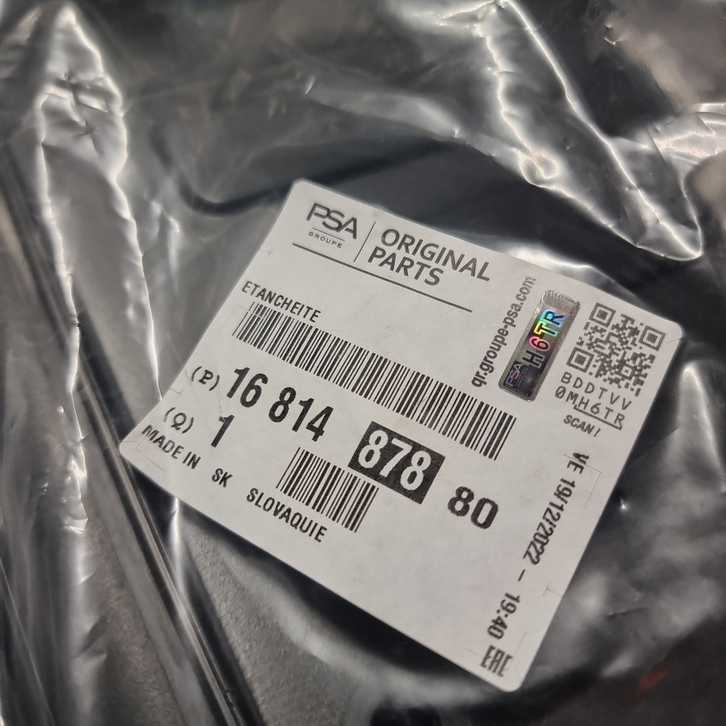 Genuine Peugeot Sealing | 1681487880