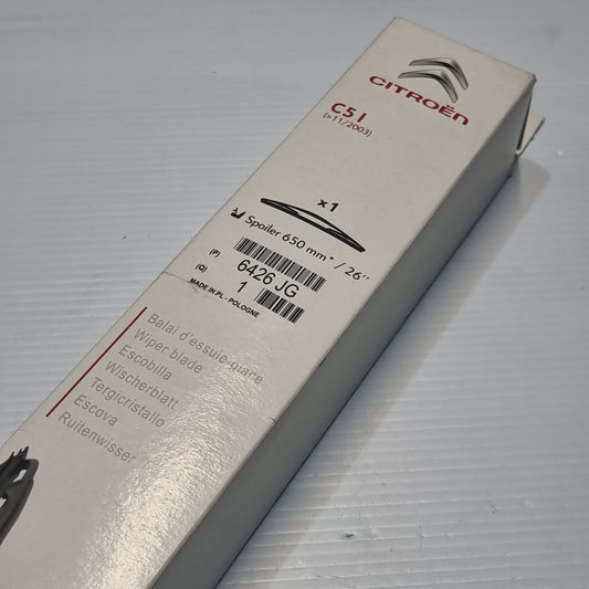 1x Genuine 26" Drivers Side Wiper Blade - Peugeot C5 Mk1 2003 | 6426JG