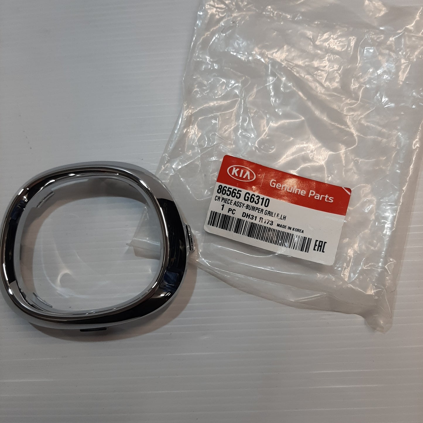 Genuine Left Hand Lamp Cover - Kia Picanto III Gt-Line | 86565G6310