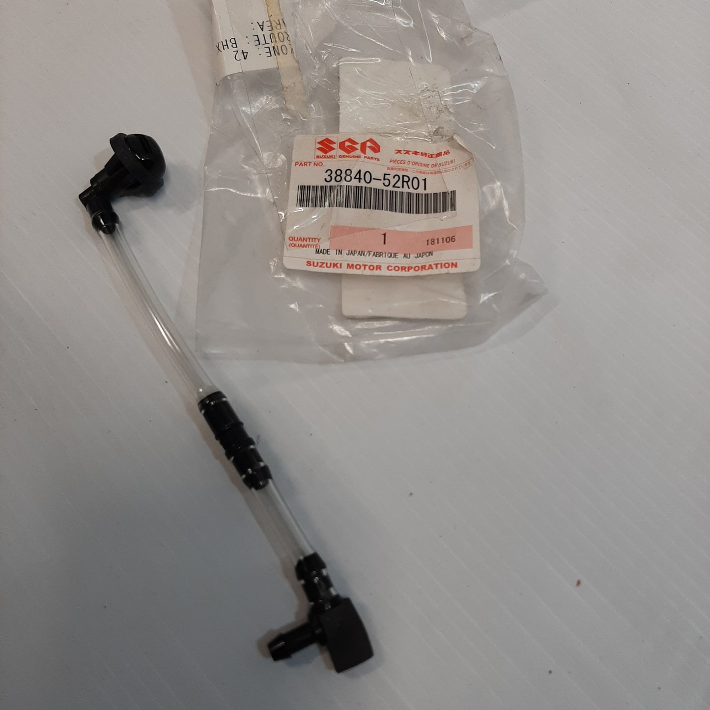 Genuine Rear Washer Nozzle A2L - Suzuki SX4 S-Cross | 38840-52R01-000