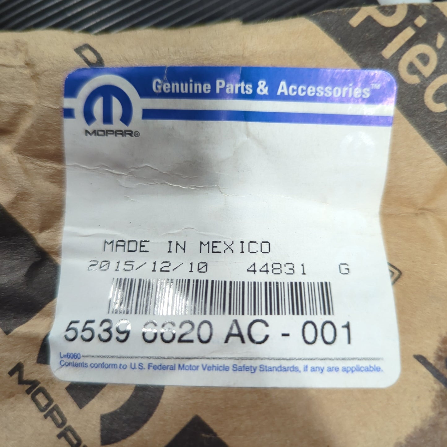 Genuine Right Gas Boot Prop - Jeep Commander 2006 | K55396620AC