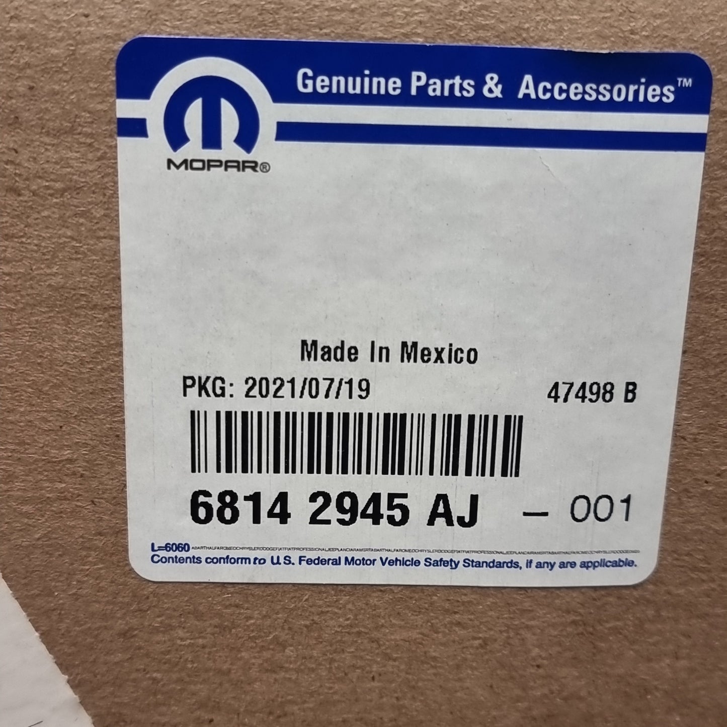 Genuine Rear Lamp - Jeep Grand Cherokee 2020-2021 | K68142945AJ