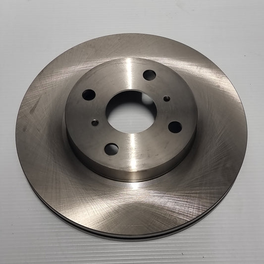 1x Genuine Front Brake Disc - Toyota Corolla 1991-2002 | 43512-12550