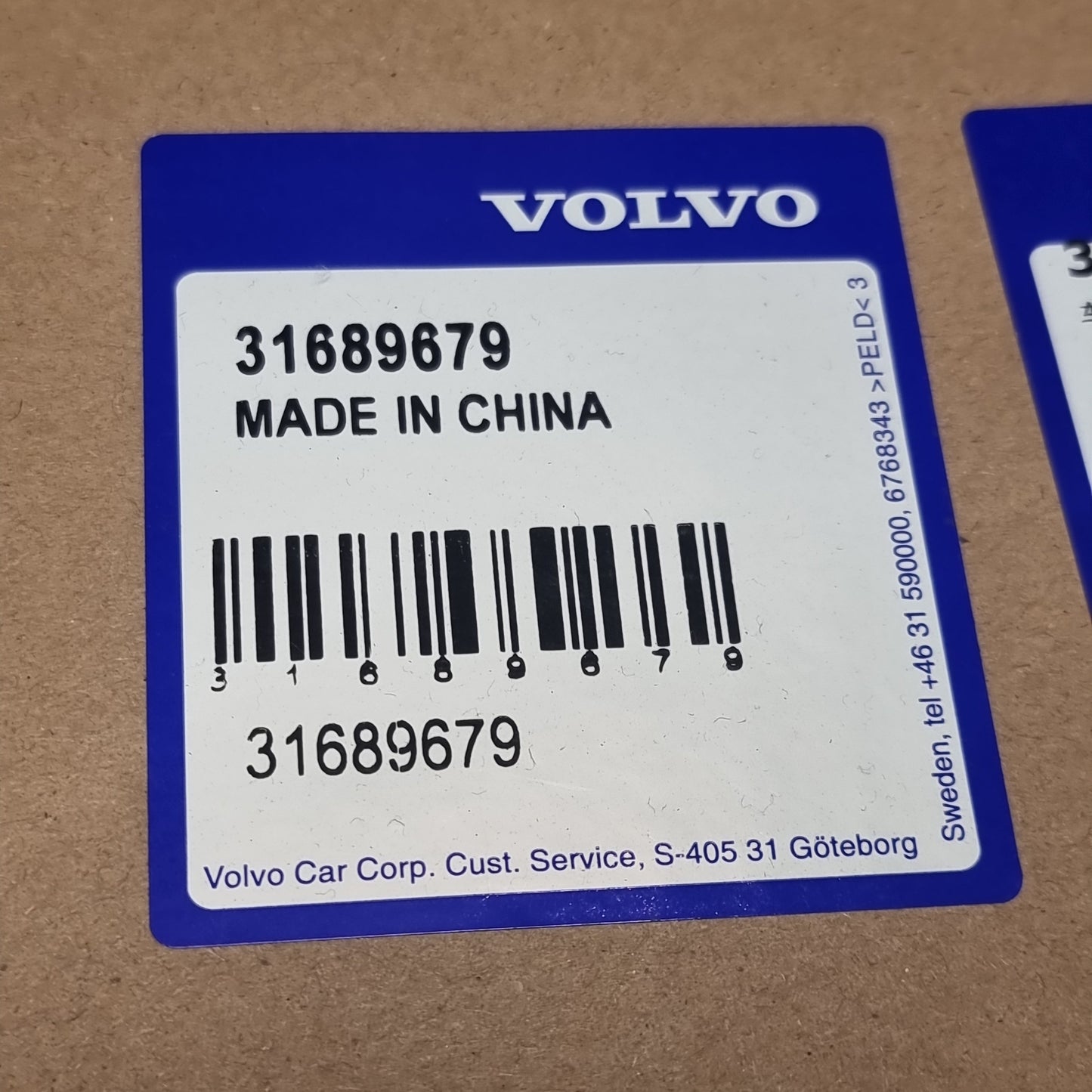 Genuine Rear Left Lamp Body - Volvo S60 Mk3 | 31689679