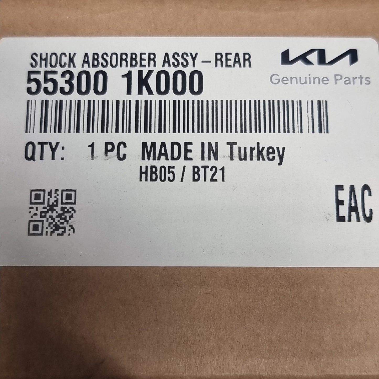 Genuine Kia Shock Absorber Assy- | 553001K000