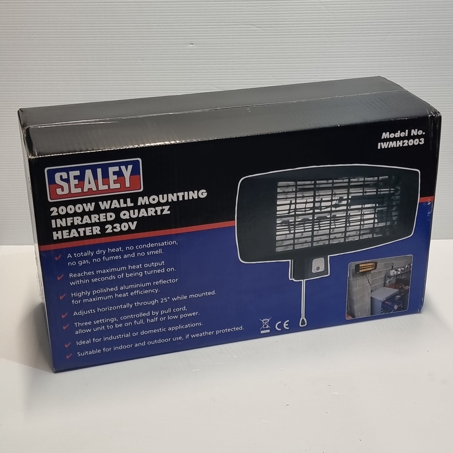 Infrared Quartz Heater - Wall | IWMH2003