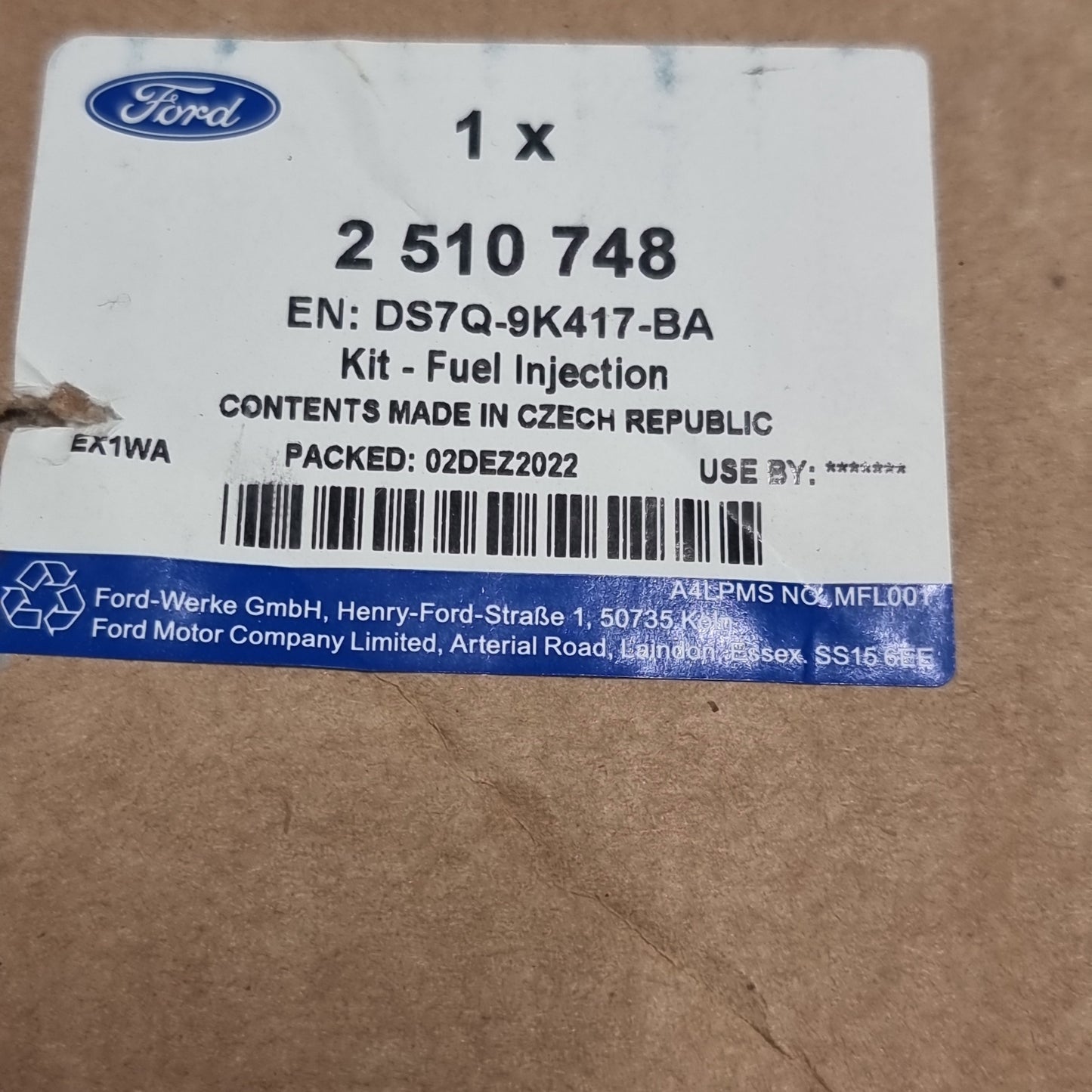 Genuine Fuel Injection Kit - Ford Focus / Mondeo / S-Max | 2510748