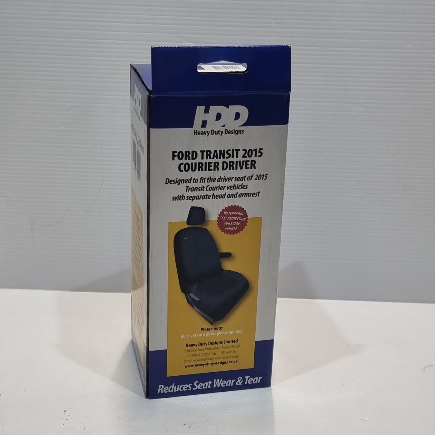 Heavy Duty Designs Courier Driver Black | CDDBLK-801